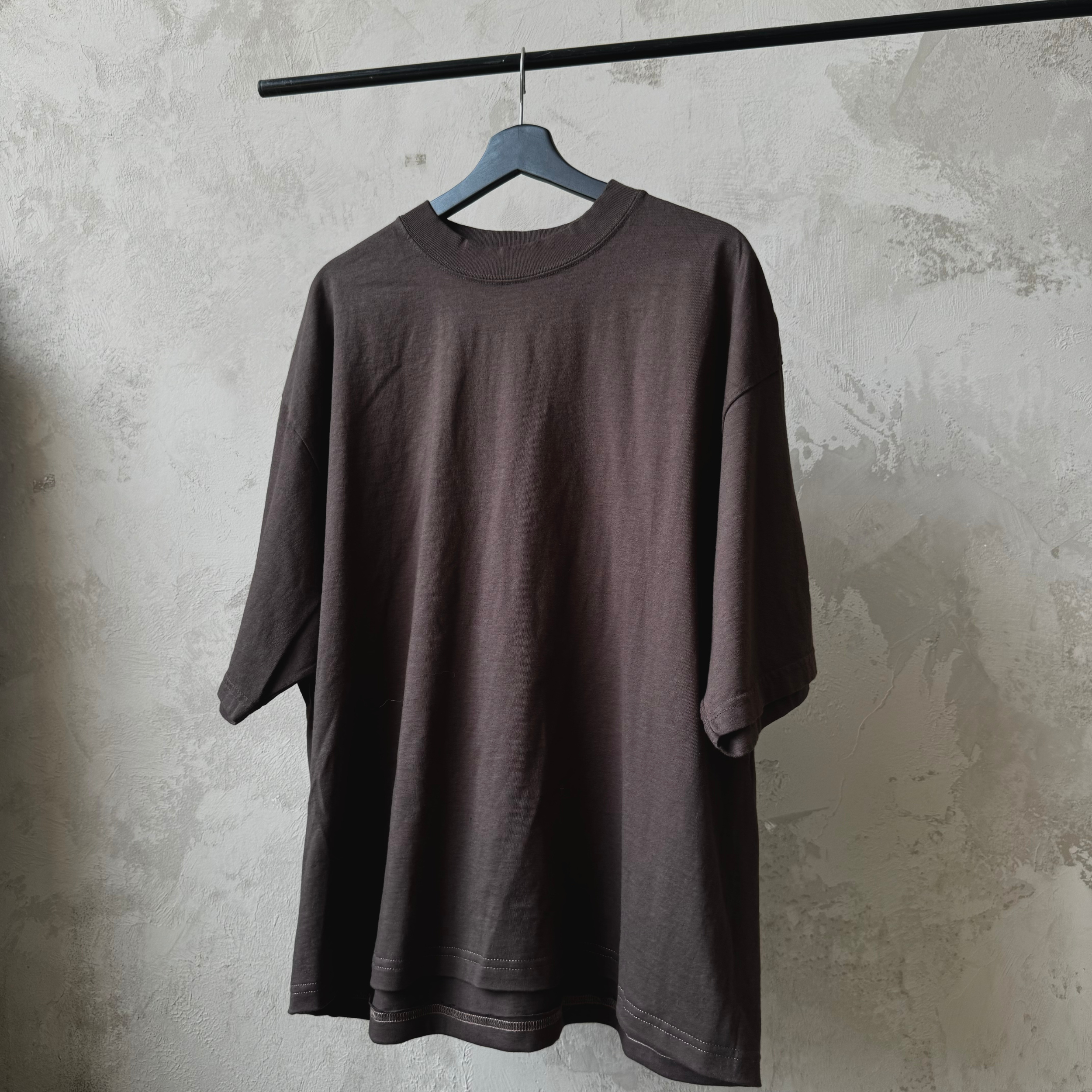 HEAVYWEIGHT BOX TEE - BROWN