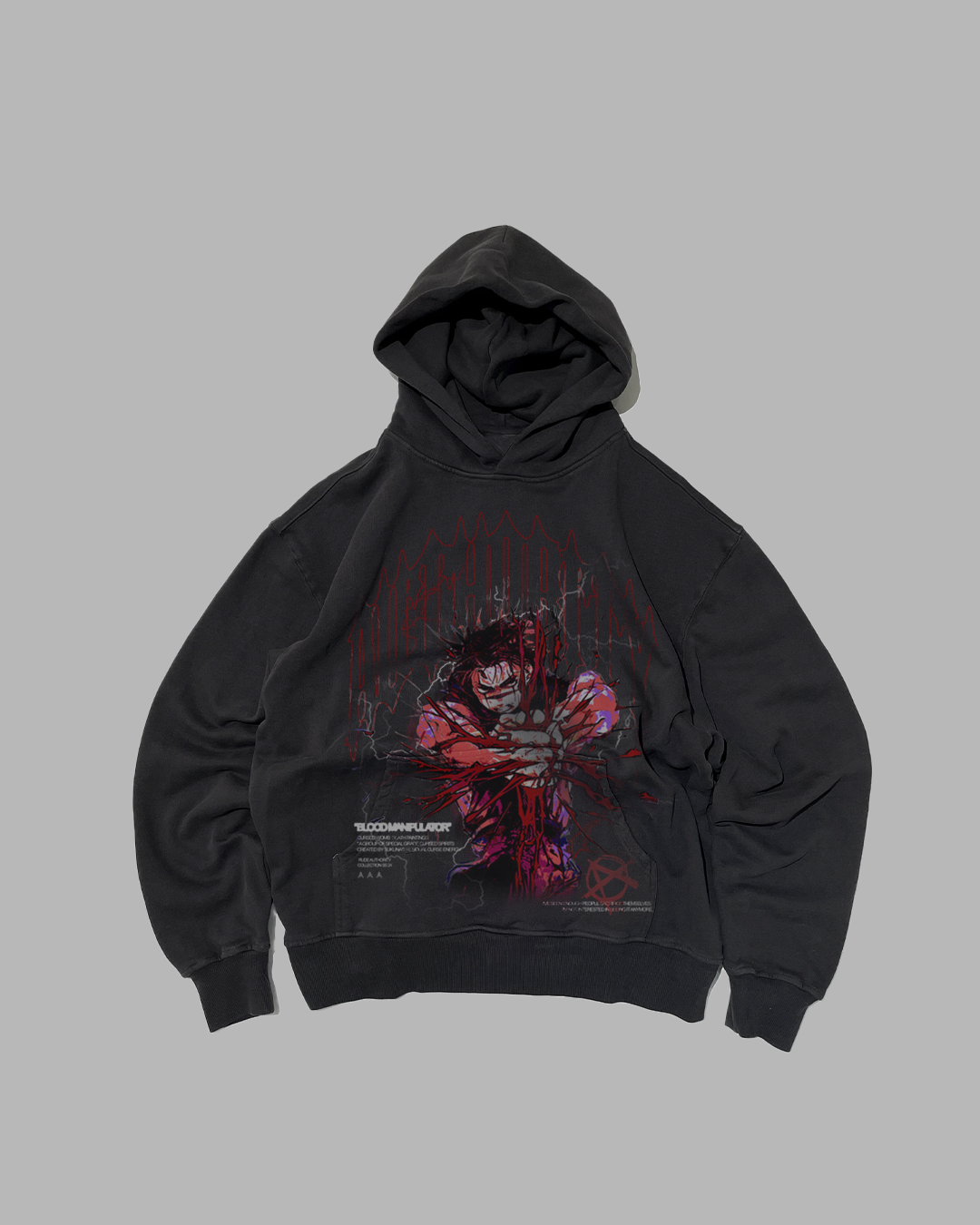 BLOOD MANIPULATION PERFORMANCE HOODIE