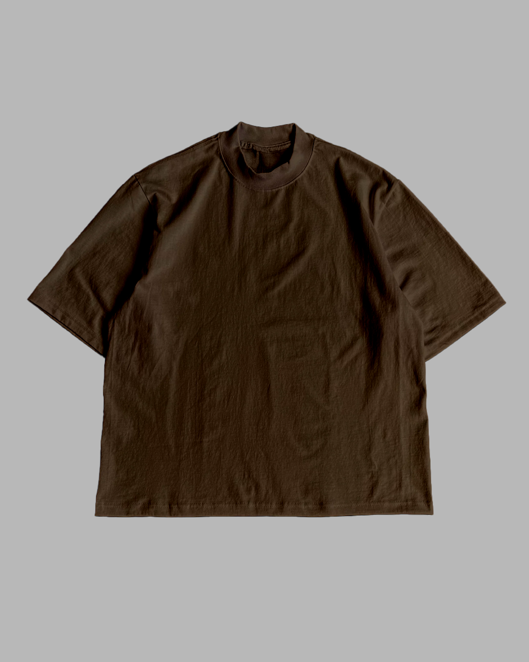 HEAVYWEIGHT BOX TEE - BROWN