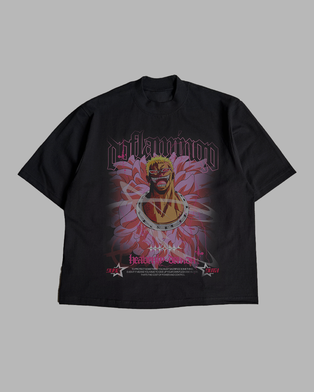 HEAVENLY DEMON OVERSIZED TEE