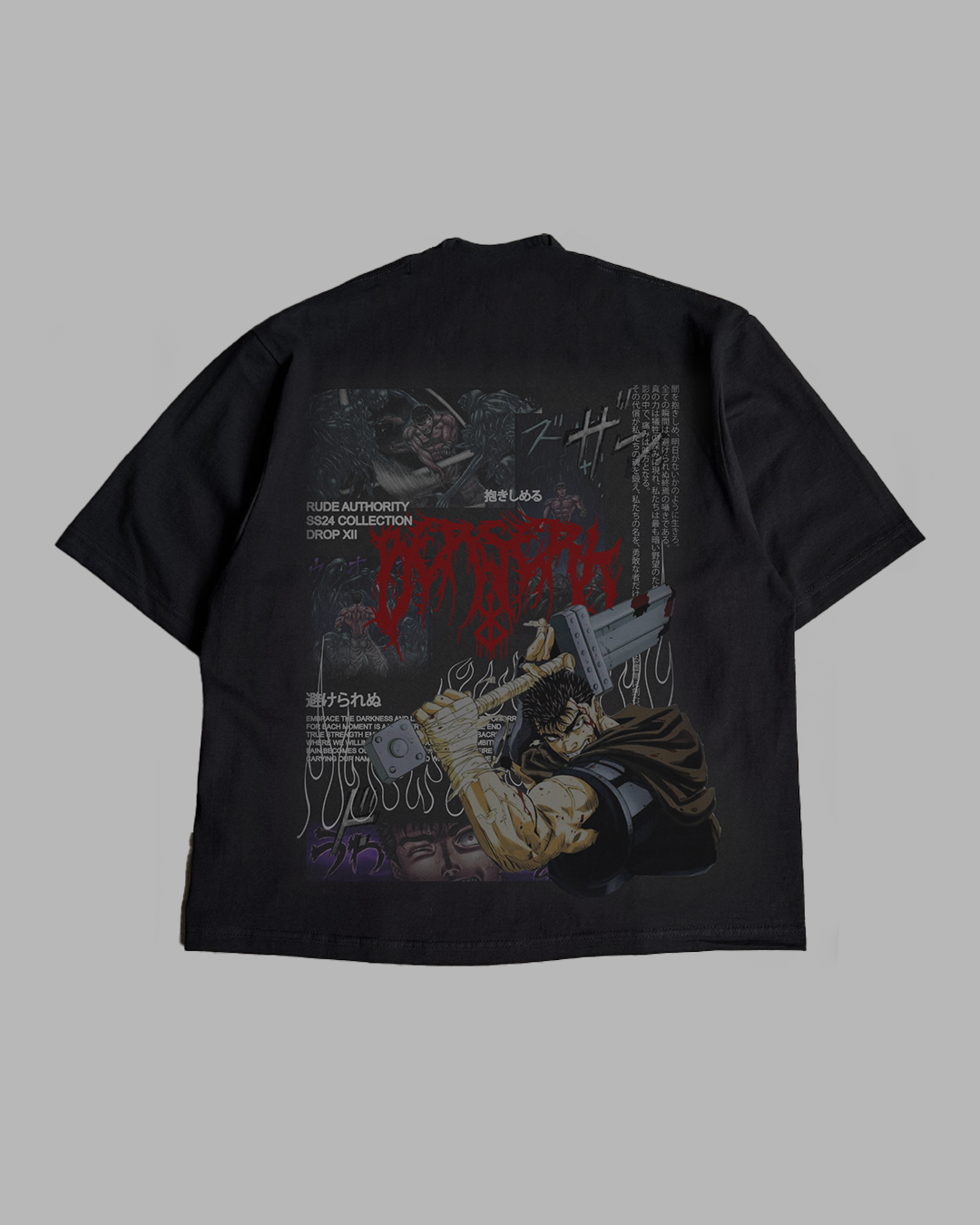 PATH OF GUTS PREMIUM OVERSIZED TEE